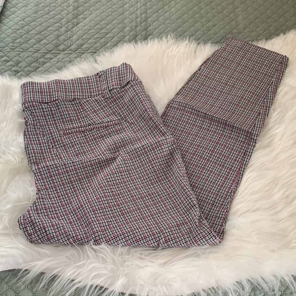 Maurice’s Plaid Skinny Stretch Pants XL